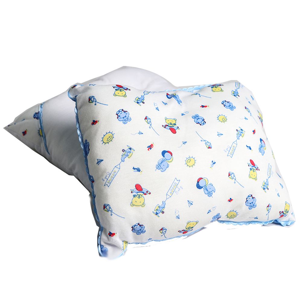 Almohada azul para bebé, 25 cm X 35 cm - Landi Baby®