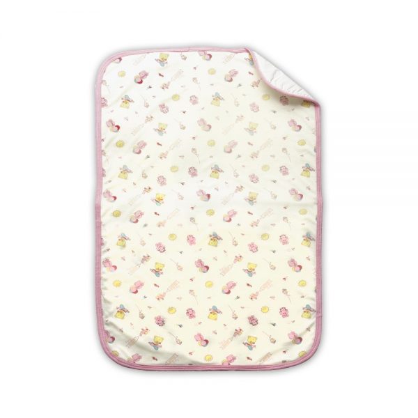 Cambiador de pañales para bebé, rosa, 70 cm x 42 cm